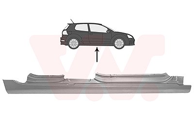 Van Wezel Einstiegblech [Hersteller-Nr. 5863104] für VW