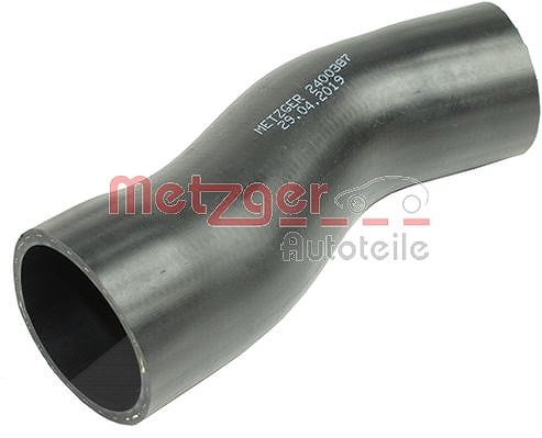 Metzger Autoteile Ladeluftschlauch [Hersteller-Nr. 2400387] für Peugeot, Fiat, Citroën