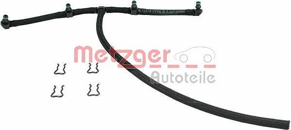 Metzger Autoteile Schlauch, Leckkraftstoff [Hersteller-Nr. 0840020] für Vauxhall, Opel