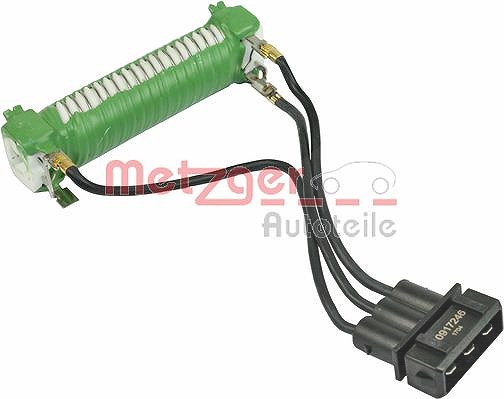 Metzger Autoteile Vorwiderstand, Elektromotor-Kühlerlüfter [Hersteller-Nr. 0917246] für VW, Seat