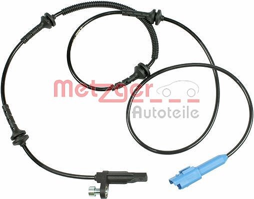 Metzger Autoteile Sensor, Raddrehzahl [Hersteller-Nr. 0900791] für Citroën, Peugeot