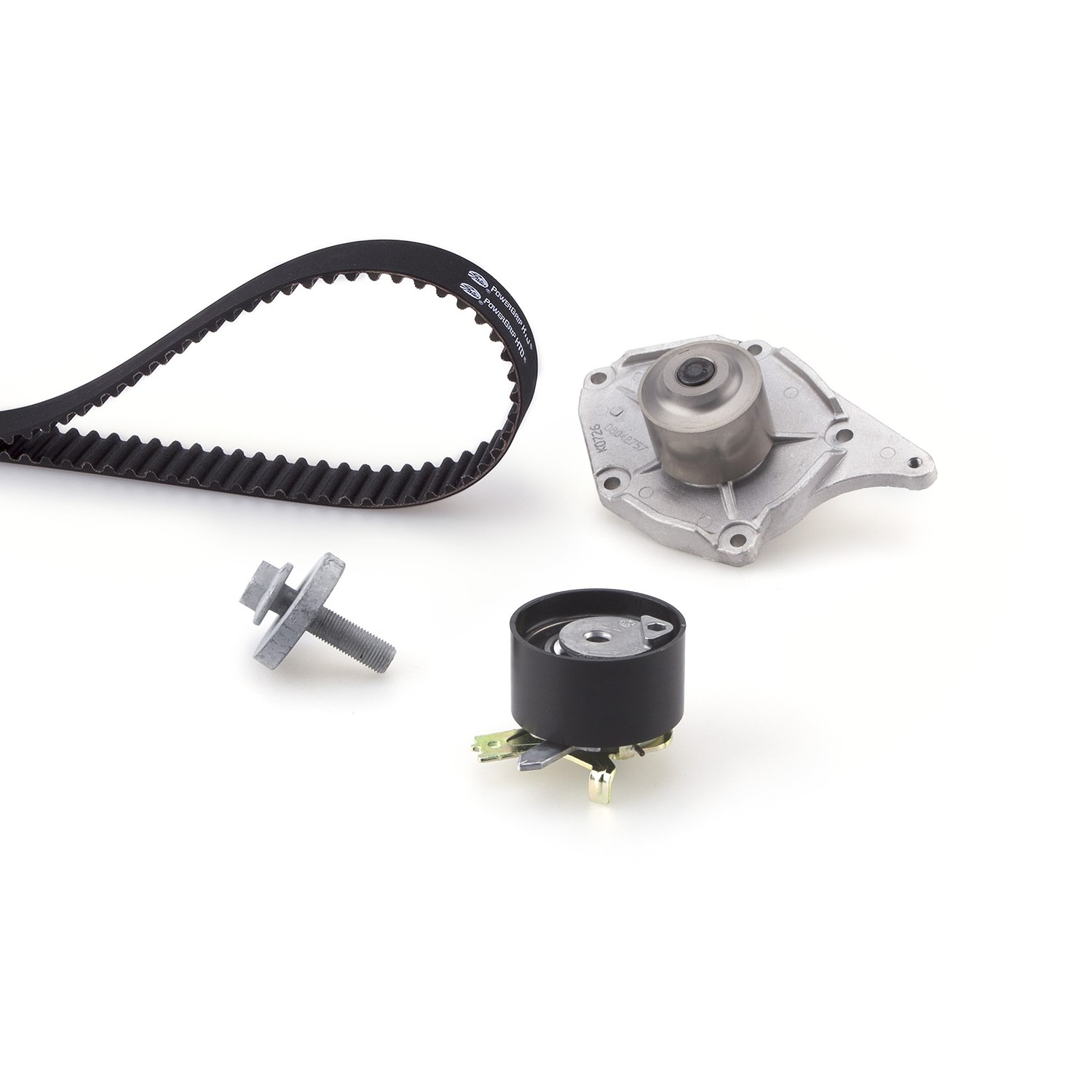 Gates Wasserpumpe + Zahnriemensatz [Hersteller-Nr. KP15578XS] für Nissan, Renault