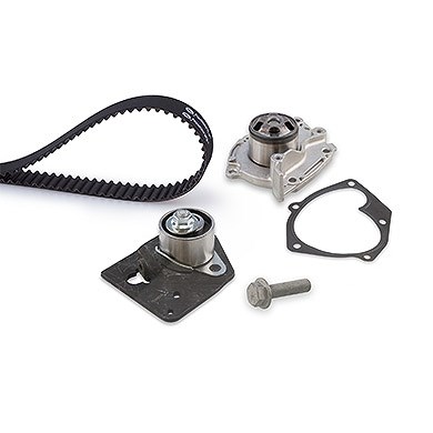 Gates Wasserpumpe + Zahnriemensatz [Hersteller-Nr. KP15552XS] für Opel, Mitsubishi, Vauxhall, Renault, Nissan, Volvo