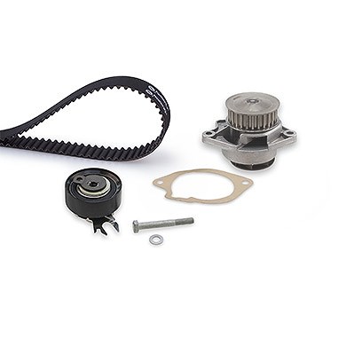 Gates Wasserpumpe + Zahnriemensatz [Hersteller-Nr. KP25427XS] für Seat, VW