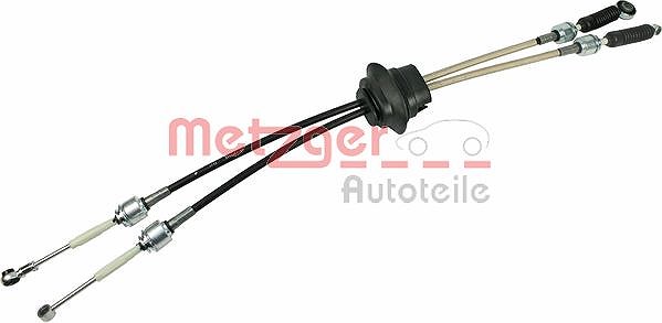 Metzger Autoteile Seilzug, Schaltgetriebe [Hersteller-Nr. 3150080] für Lancia, Citroën, Peugeot, Fiat