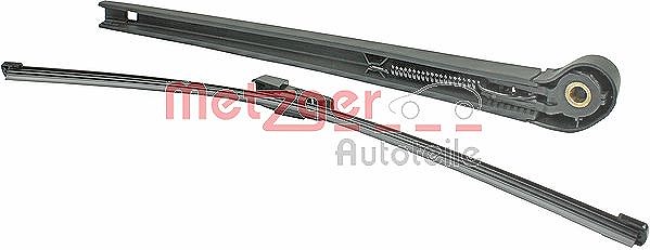 Metzger Autoteile Wischarm mit Kappe + Wischer hinten [Hersteller-Nr. 2190348] für Seat