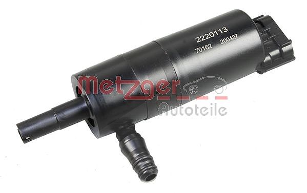 Metzger Autoteile Waschwasserpumpe, Scheinwerferreinigung [Hersteller-Nr. 2220113] für Nissan