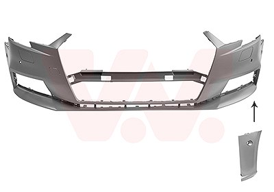 Van Wezel Stoßfänger [Hersteller-Nr. 0358576] für Audi
