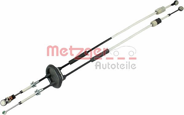 Metzger Autoteile Seilzug, Schaltgetriebe [Hersteller-Nr. 3150212] für Citroën, Peugeot