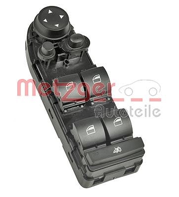Metzger Autoteile Schalter, Fensterheber [Hersteller-Nr. 0916452] für BMW