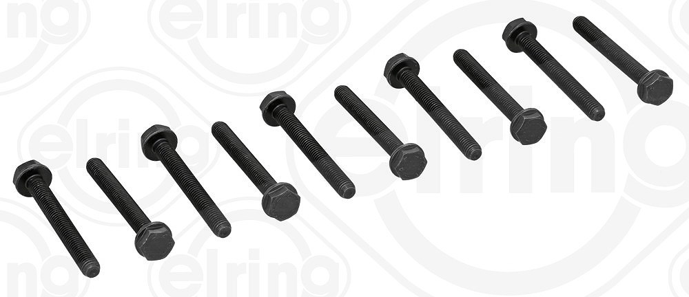 Elring Schraubensatz, Lagerbock-Kurbelwelle [Hersteller-Nr. 897.440] für Ford, Seat, Moskvich, Skoda, Audi, Donkervoort, VW, Westfield