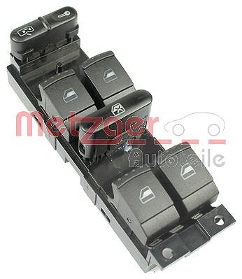 Metzger Autoteile Schalter, Fensterheber [Hersteller-Nr. 0916246] für Skoda