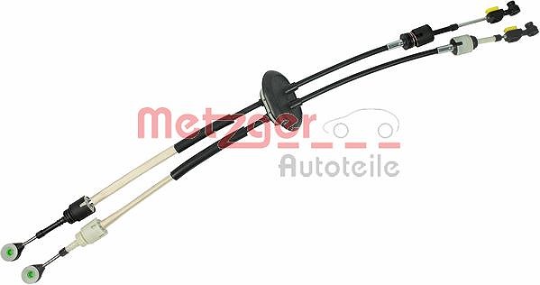 Metzger Autoteile Seilzug, Schaltgetriebe [Hersteller-Nr. 3150070] für Citroën, Peugeot