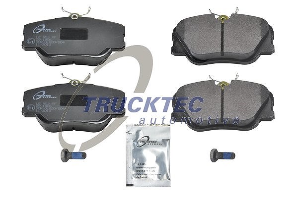 Trucktec Automotive Bremsbelagsatz, Scheibenbremse [Hersteller-Nr. 02.35.113] für Mercedes-Benz