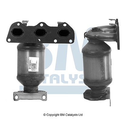 Bm Catalysts Katalysator mit Anbauteilen [Hersteller-Nr. BM91323H] für Seat, VW