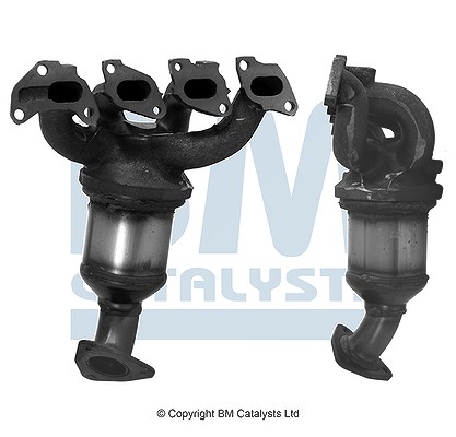 Bm Catalysts Katalysator mit Anbauteilen [Hersteller-Nr. BM91019H] für Opel, Vauxhall