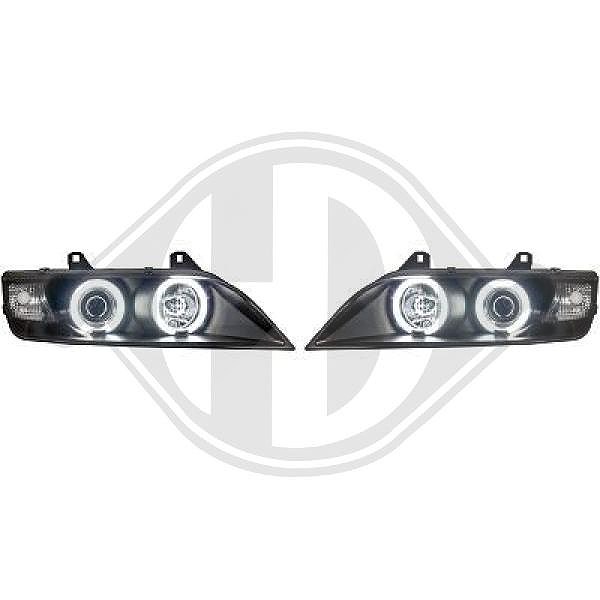 Diederichs Hauptscheinwerfersatz [Hersteller-Nr. 1250381] für BMW