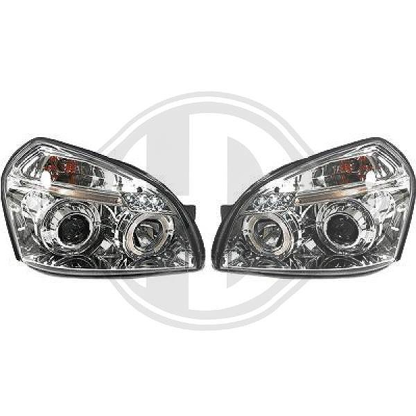 Diederichs Hauptscheinwerfersatz [Hersteller-Nr. 6860280] für Hyundai