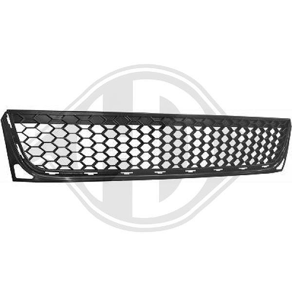Diederichs Lüftungsgitter, Stoßfänger [Hersteller-Nr. 2215845] für VW