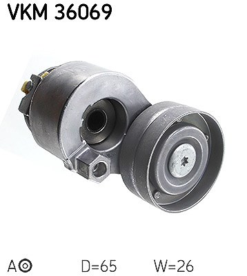Skf Spannrolle, Keilrippenriemen [Hersteller-Nr. VKM36069] für Volvo, Nissan, Mitsubishi, Opel, Vauxhall, Renault