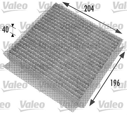 Valeo Filter, Innenraumluft [Hersteller-Nr. 698774] für Smart