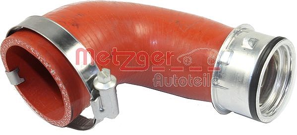 Metzger Autoteile Ladeluftschlauch [Hersteller-Nr. 2400118] für Seat, Audi, VW, Skoda