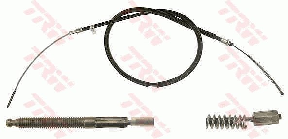 Trw Seilzug, Feststellbremse [Hersteller-Nr. GCH2162] für VW, Seat