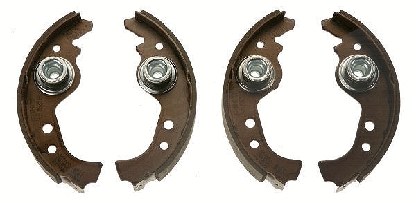 Trw Bremsbackensatz [Hersteller-Nr. GS8160] für Fso, Yugo, Abarth, Lancia, Zastava, Seat, Fiat, Innocenti, Autobianchi