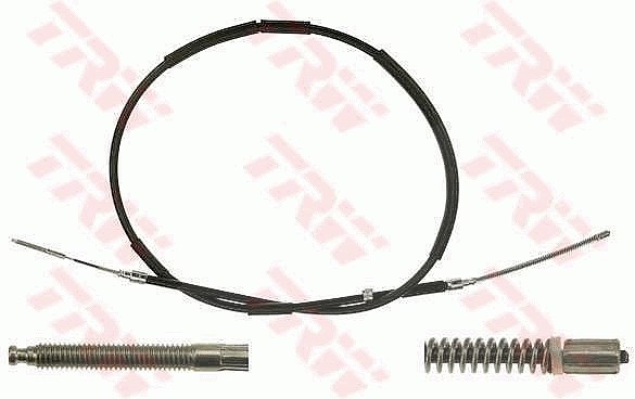 Trw Handbremsseil Hinterachse [Hersteller-Nr. GCH2164] für Skoda