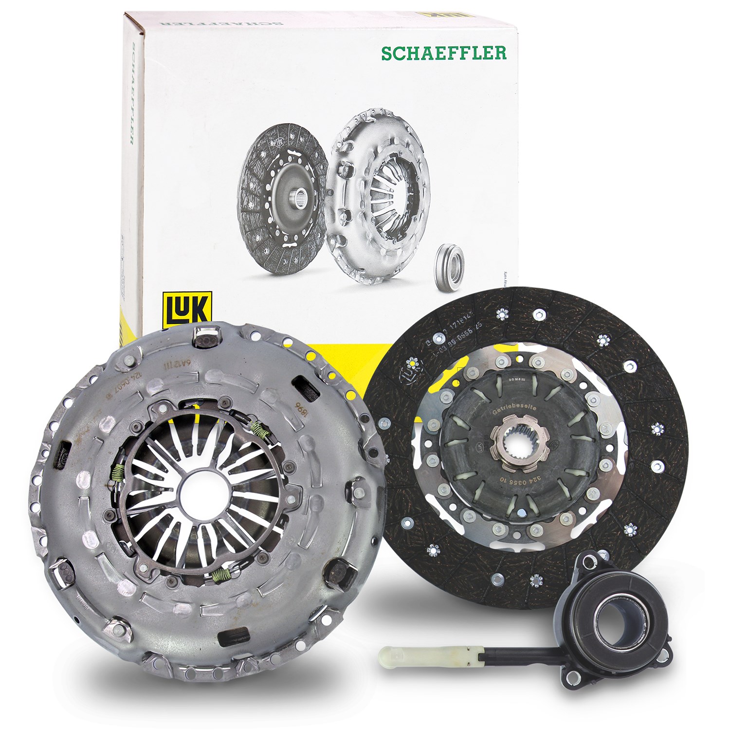 Schaeffler Luk Kupplungssatz [Hersteller-Nr. 624355333] für Audi, Skoda, VW, Seat
