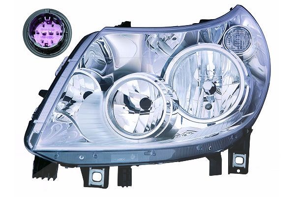 Abakus Hauptscheinwerfer [Hersteller-Nr. 552-1124RMLDEMN] für Fiat, Citroën, Peugeot