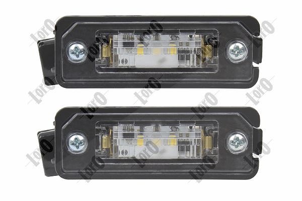 Abakus Kennzeichenleuchte [Hersteller-Nr. 053-10-900LED] für Skoda, Seat, Porsche, VW
