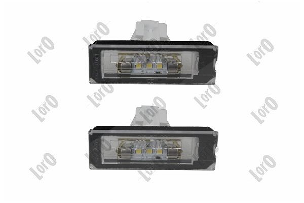 Abakus Kennzeichenleuchte [Hersteller-Nr. 016-53-900LED] für Fiat, Peugeot, Citroën