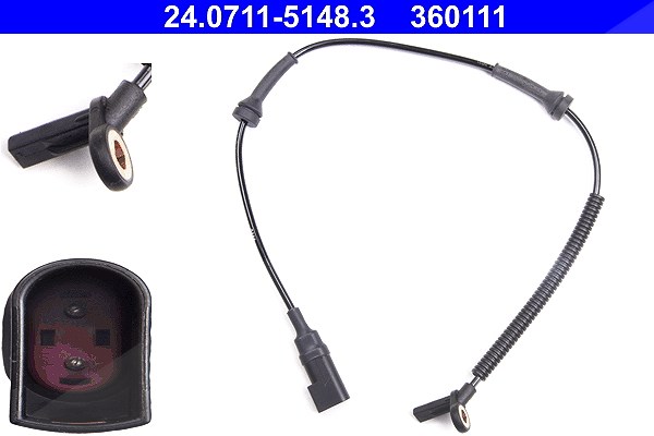 Ate Sensor, Raddrehzahl [Hersteller-Nr. 24.0711-5148.3] für Ford