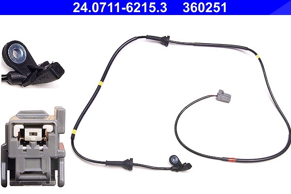 Ate Sensor, Raddrehzahl [Hersteller-Nr. 24.0711-6215.3] für Volvo