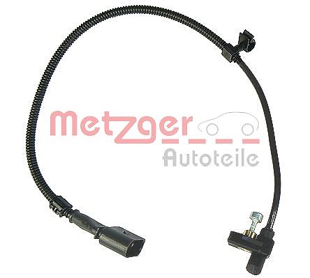 Metzger Autoteile Drehzahlsensor, Motormanagement [Hersteller-Nr. 0902237] für VW, Seat, Skoda