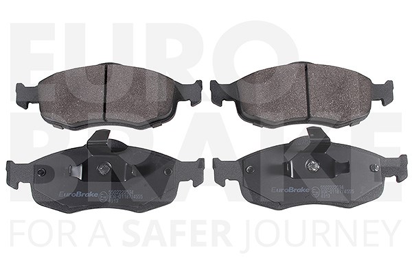 Eurobrake Bremsbelagsatz Vorderachse [Hersteller-Nr. 5502222534] für Ford
