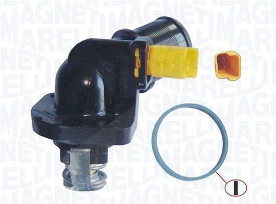 Magneti Marelli Thermostat, Kühlmittel [Hersteller-Nr. 352317100250] für Peugeot, Fiat, Citroën