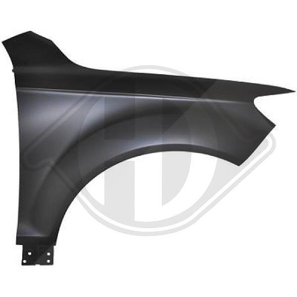Diederichs Kotflügel [Hersteller-Nr. 1095006] für Audi