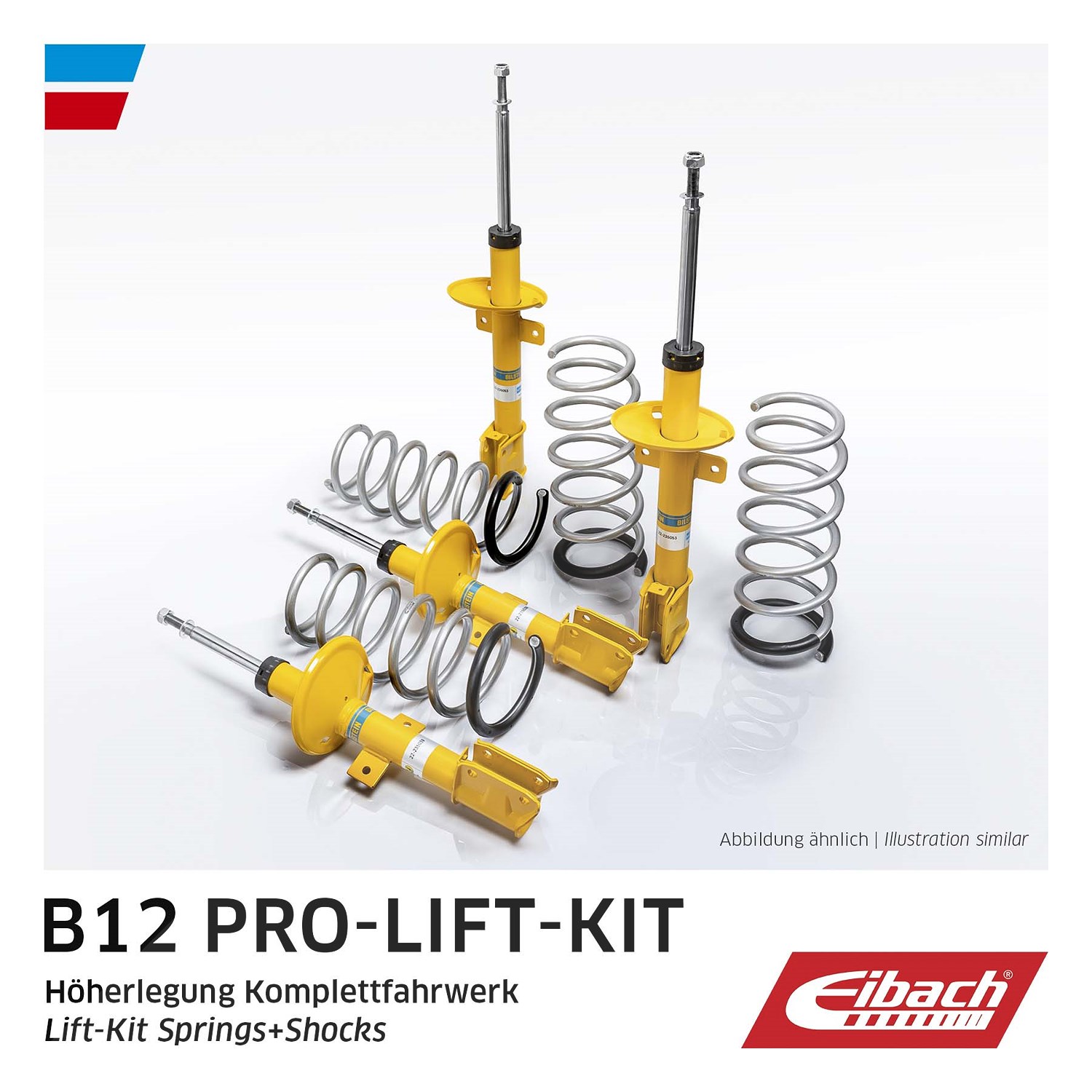 Eibach Fahrwerkssatz, Federn/Dämpfer, Sportfahrwerk B12 PLK [Hersteller-Nr. E93-42-038-02-22] für Hyundai
