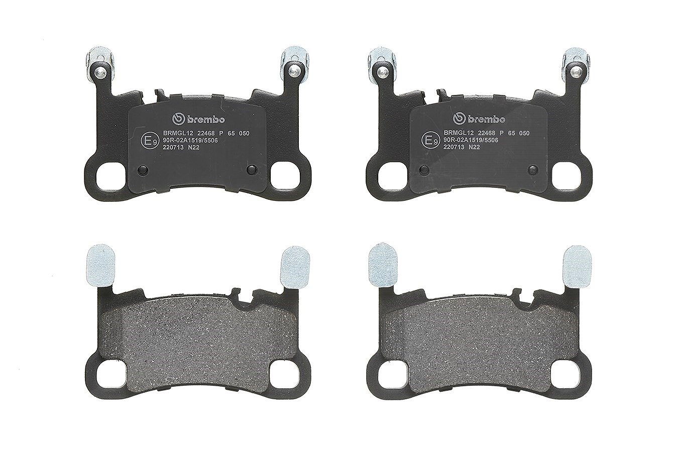 Für BREMBO P 65 050 Brake Pad Set, disc brake P 65 050 Brake pads set rear (wit - Bild 9