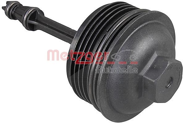 Metzger Autoteile Deckel, Ölfiltergehäuse [Hersteller-Nr. 2370093] für Seat, VW, Skoda