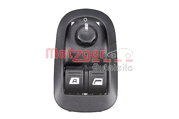 Metzger Autoteile Schalter, Fensterheber [Hersteller-Nr. 0916788] für Peugeot
