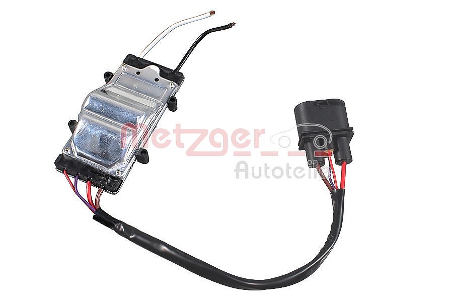 Metzger Autoteile Steuergerät, Elektrolüfter (Motorkühlung) [Hersteller-Nr. 0917448] für VW, Audi, Porsche