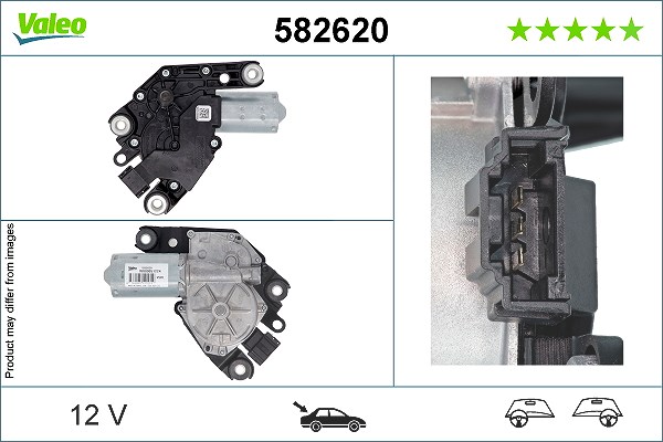 Valeo Wischermotor [Hersteller-Nr. 582620] für Mercedes-Benz