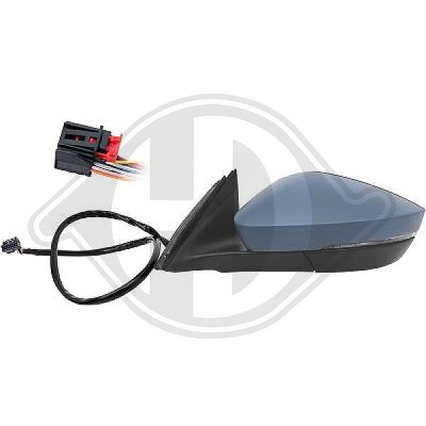 Diederichs Außenspiegel [Hersteller-Nr. 7842025] für Skoda