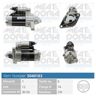 Meat & Doria Starter [Hersteller-Nr. 5040183] für Toyota