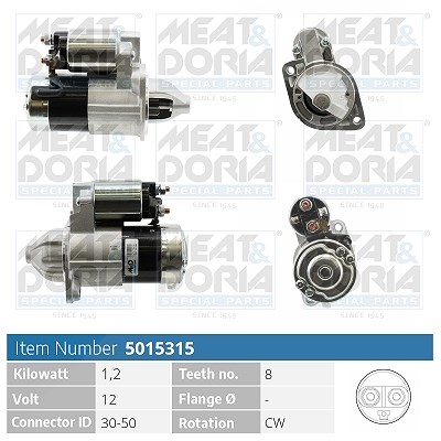 Meat & Doria Starter [Hersteller-Nr. 5015315] für Hyundai, Kia