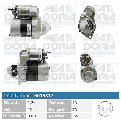 Meat & Doria Starter [Hersteller-Nr. 5015317] für Mercedes-Benz