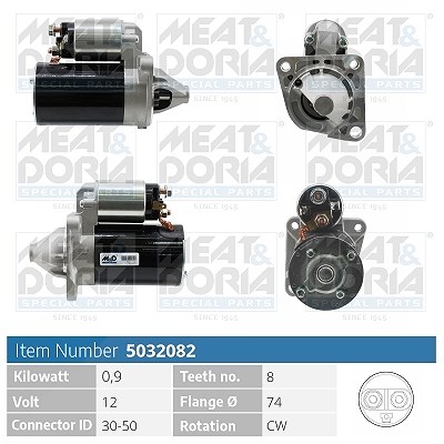 Meat & Doria Starter [Hersteller-Nr. 5032082] für Mazda, Kia